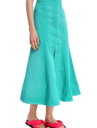 Бірюзова спідниця KENZO : фото 4 - Invogue